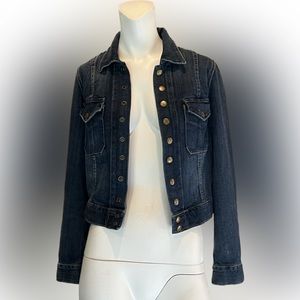 Current/Elliot Denim The Snap Jacket in Loved Wash Size 0 XS